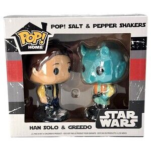 Star Wars Funko POP! Home Han Solo & Greedo Salt & Pepper Shaker Set NIB